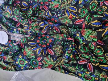 Product Review of Women's Floral Print Embroidered Trim Bishop Sleeve Notch Neck A-line Long Dress, Dresses for Women, Boho Spring & Fall Summer, Maxi Dresses for Vacation, Holiday Dresses, Belleza Fits, Womenswear from S** V**s 🖤** 0