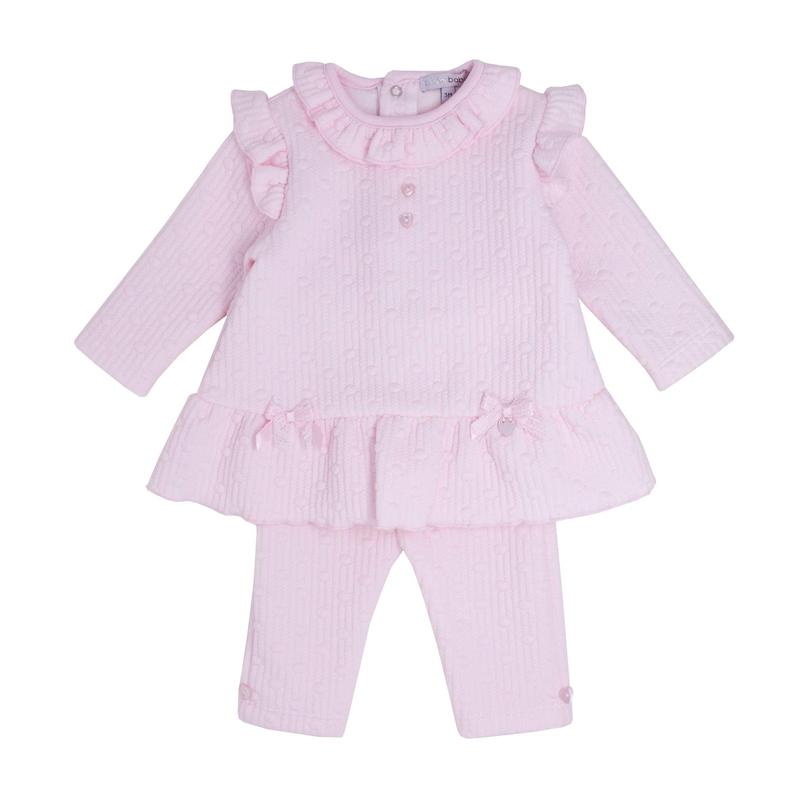 Blues Baby Girls 2 Piece Pink Set - BB0234A 0