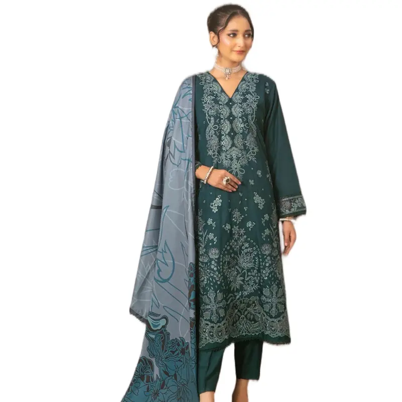 Link no 6 3 Piece Ready-to-wear Collection By Tawakkal# Womenswear# 0