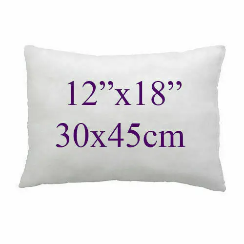 Duck Feather Cushion Pads Inners Inserts Fillers Scatter 100% Cotton Down Proof Cover Hypoallergenic Cushions 16",18",20",22",24",26" 7
