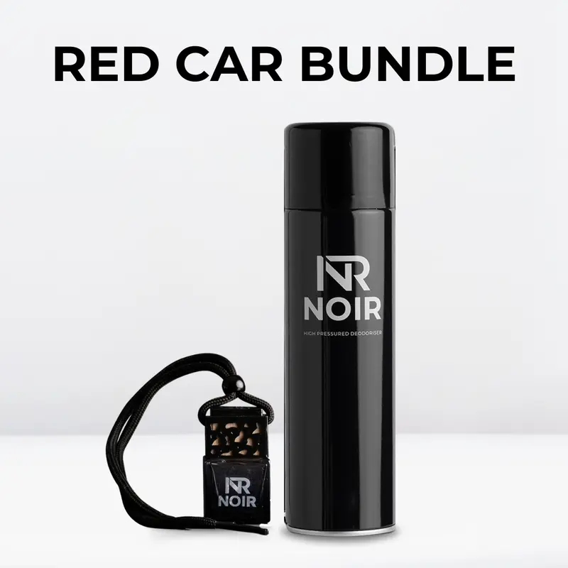 Noir Red Car Bundle (Luxury Air Freshener & Luxury Car Diffuser) 0