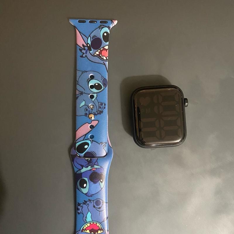 Stitch Digital Kids Watch with Adjustable Strap and Easy-to-Read Display only shows time 2