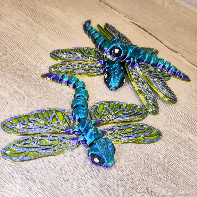 Cute Dragonfly 3D Printed Collectible - Limited Edition 3
