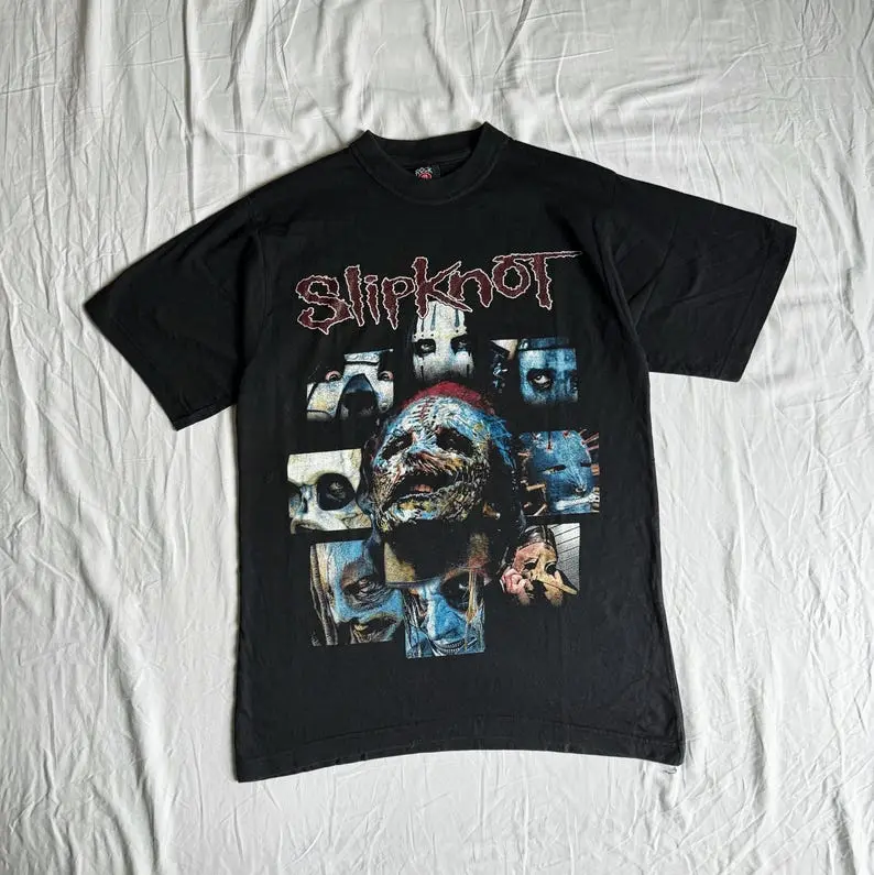 Vintage Slipknot Merch T-shirt 2000s Nu Metal 1