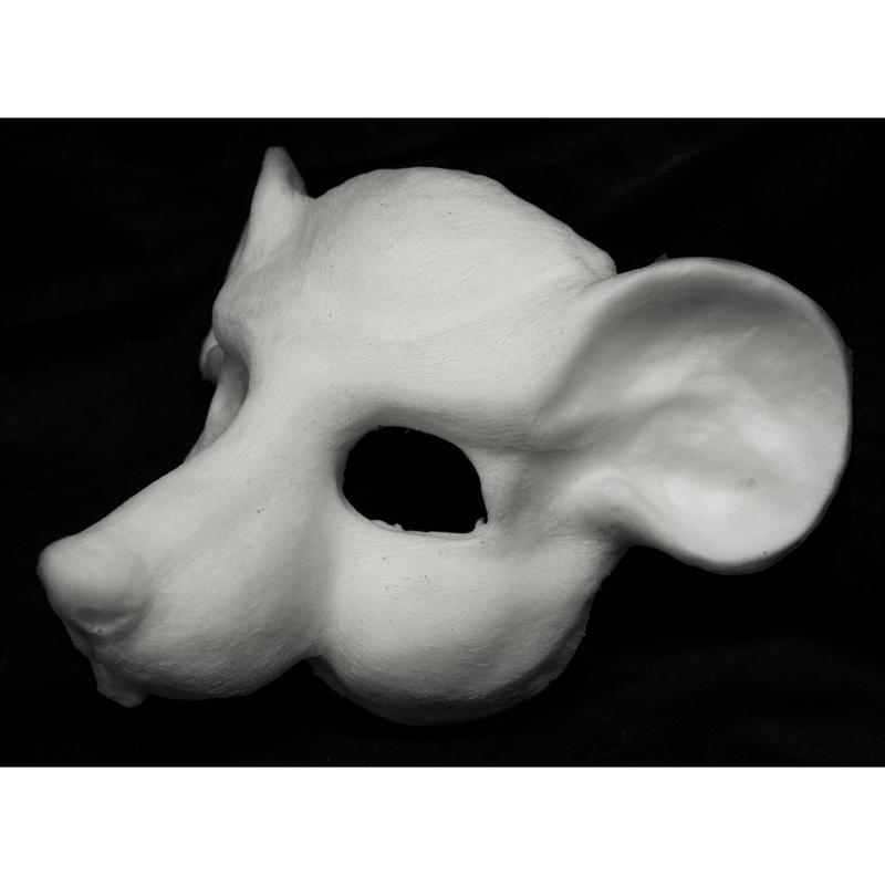 Rat (Skaven) Mask for LARP, soft foam for safe combat 1