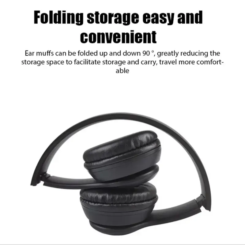 P47 High Quality Bluetooth Headphones - Audio and Electronic Devices Wireless Headset 2