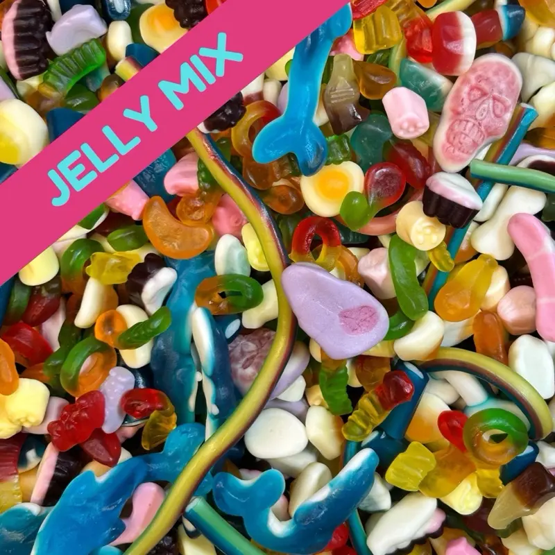 Mix 500G pouch of pick & mix Sweets, Resealable Gift Pouch, mix of luxury fizzy and jelly sweets 1