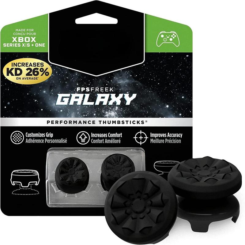 FPS Freek Galaxy Purple for Xbox One and Series X Controller/2 Performance Thumbsticks for Xbox Replacement Console Durable Smartphone 7