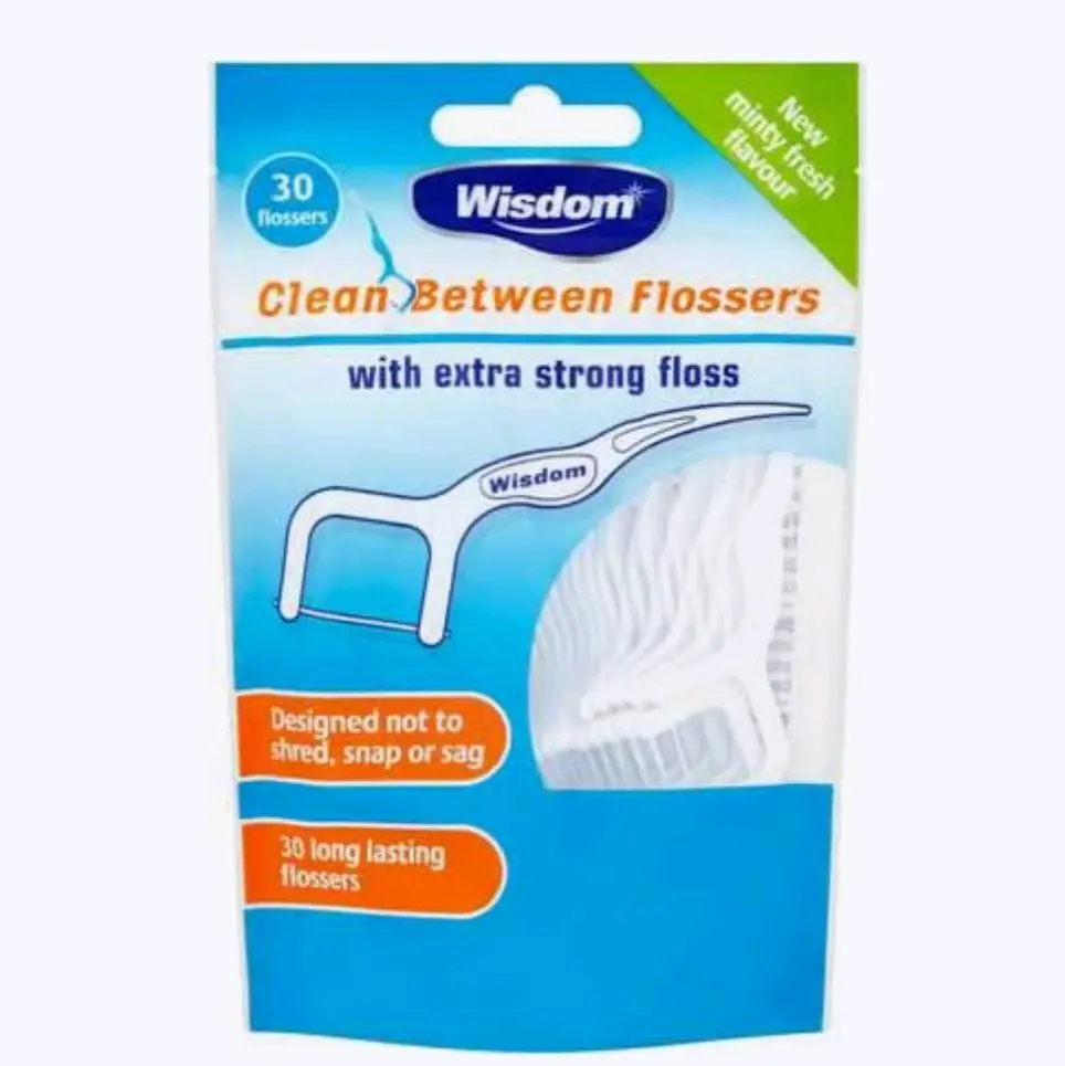 Wisdom Clean Between Flossers for Comfortable Oral Care