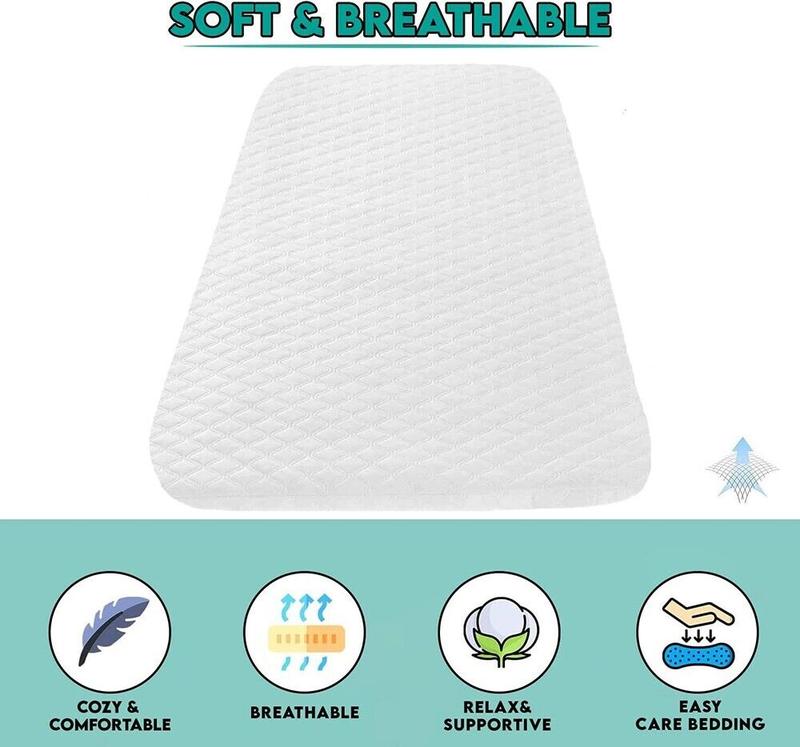 Next to me chicco Deluxe Crib Mattress Compatible Bedside Crib (83 x 50 x 5 cm) 4
