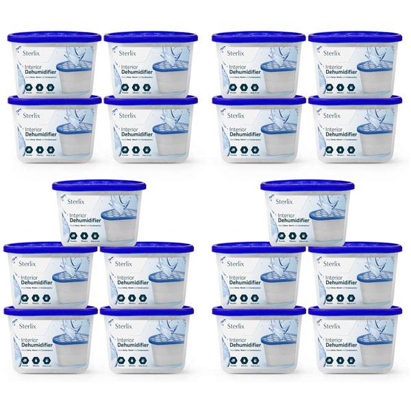 Sterlix Dehumidifier Tubs for Condensation,Humidity, Mould, Neutralising Odours Household Defense 2