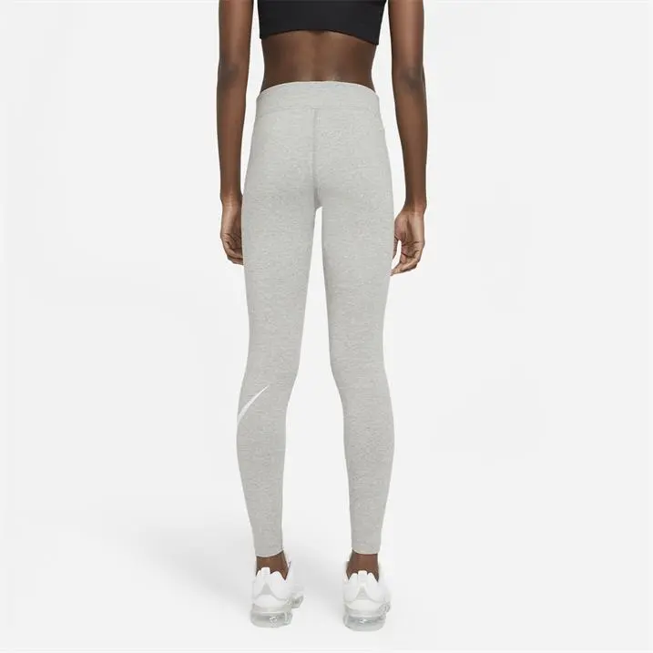 Nike Womens Sportswear Essential Mid Rise Swoosh Leggings 7