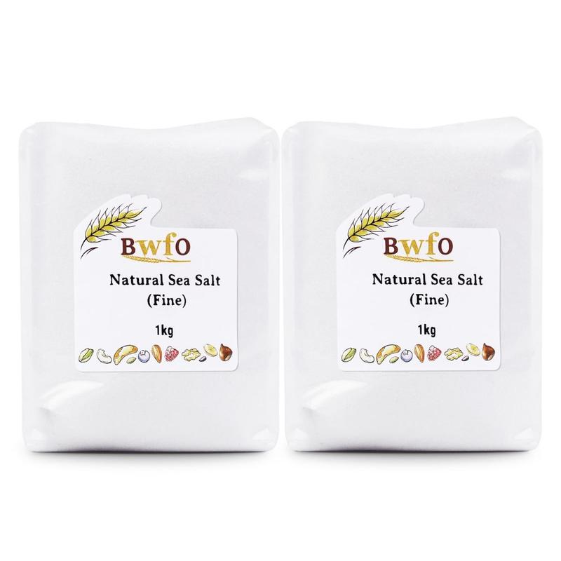 Natural Sea Salt (Fine) 2kg (BWFO) 0