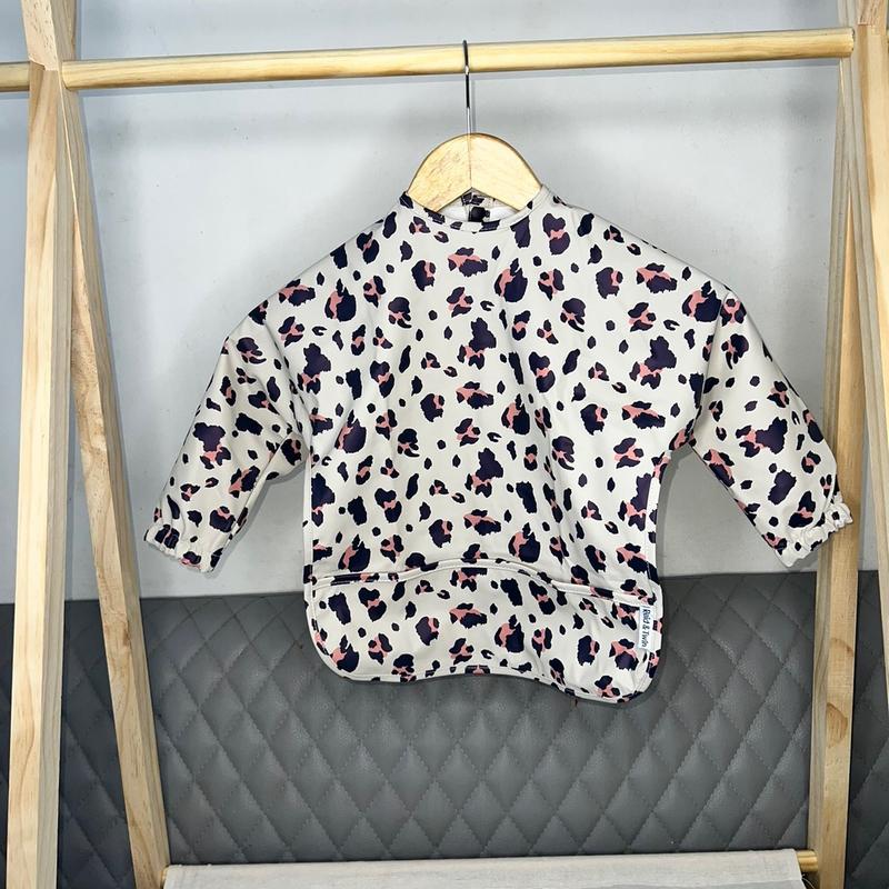 Apron Bib Toddler with Full Coverage Design, High-Quality Materials and Multiple Color Options 3