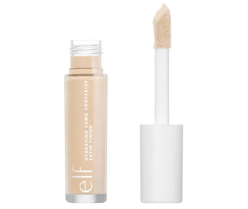 Hydrating Camo Concealer, Lightweight, Full Coverage, Long Lasting, Conceals, Corrects, Covers, Hydrates, Highlights, Light Ivory, Satin Finish, 25 Shades, All-Day Wear, 0.20 Fl Oz Makeup Foundation Cosmetic