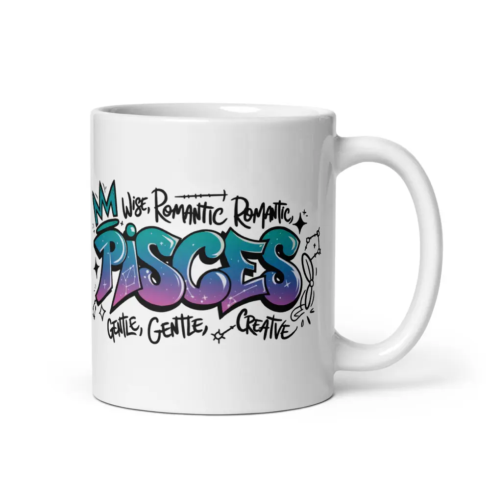PICSES ZODIAC SIGN MUG | THE PERFECT BIRTHDAY GIFT FOR HER OR HIM