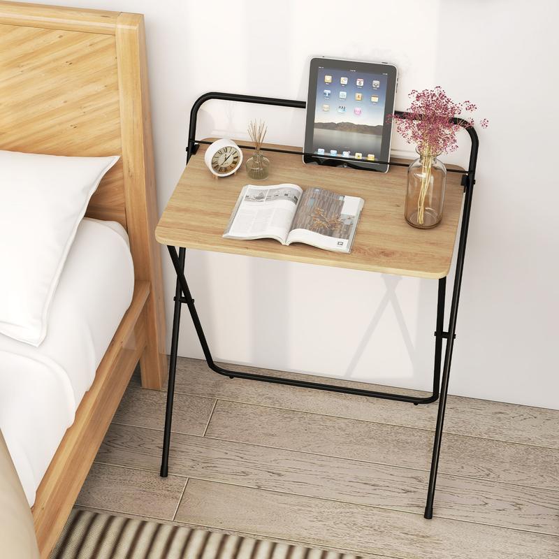 DORTALA Folding Computer Desk No-Assembly Simple PC Laptop Table 5