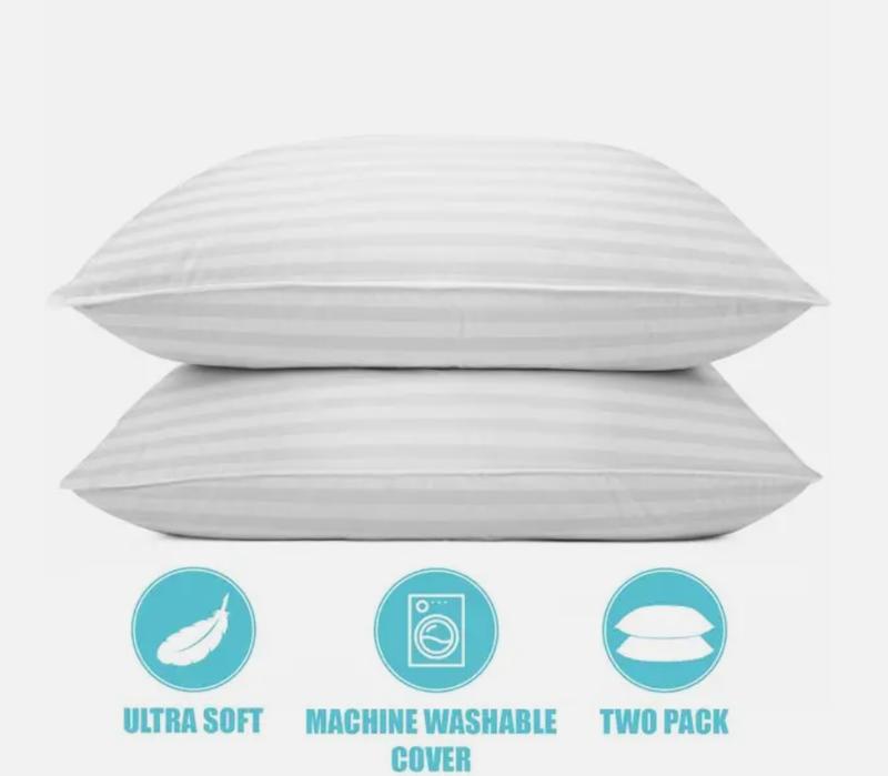 2 Pack BHS Hotel Pillow cotton pillow luxury pillows viral pillow comfort pillow luxury hotel white anti-allergic quality pillows hotel  bedding 4