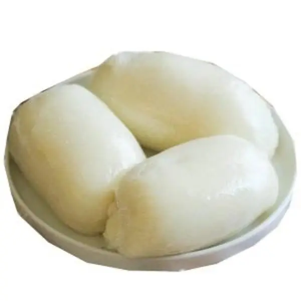 Fufu Made from Cassava  1 Piece ( Akpu) Fiber Food Salt Taffy