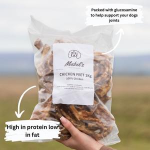 Air Dried Chicken Feet – Natural Daily Treat for Healthy Joints & Teeth (500g / 1kg)