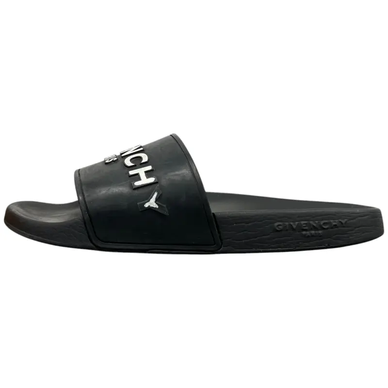 Preowned Women's Logo Slides Black Size EU 37 / UK 4 3
