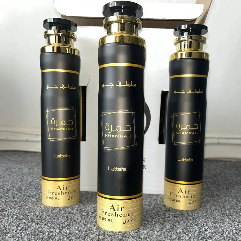 Lattafa Khamrah Air Freshner Vanilla Scented 300ml Spray Comfort 2