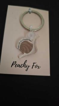 Product Review of Peachy Fox Designs Keyrings from 💜**🩷 0