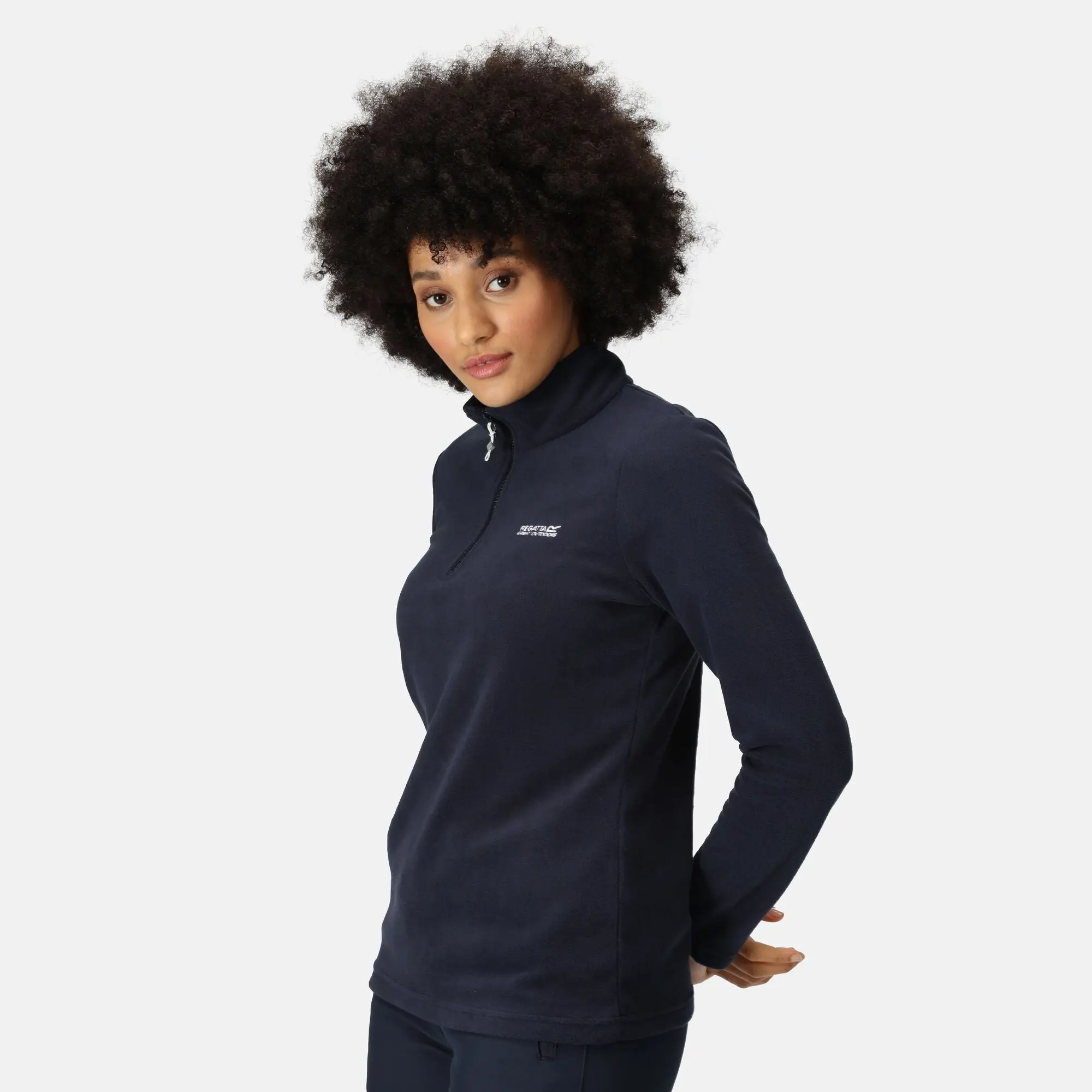 Regatta Sweethart Womens Half Zip Fleece Hardwearing Super Soft Recycled Sustainable Fabric Easy Care Women's wear Durable  Jacket