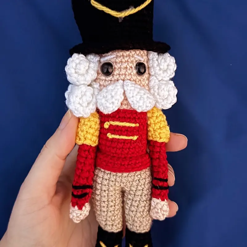 Handmade Nutcracker Crochet - Festive Home Decor for Festive Home Decor 1
