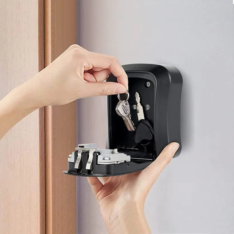 Key Safe Wall Mounted, Medium 85 x 119 x 36 mm, Outdoor, Mounting Kit, for Home Office Industries Vehicles 4