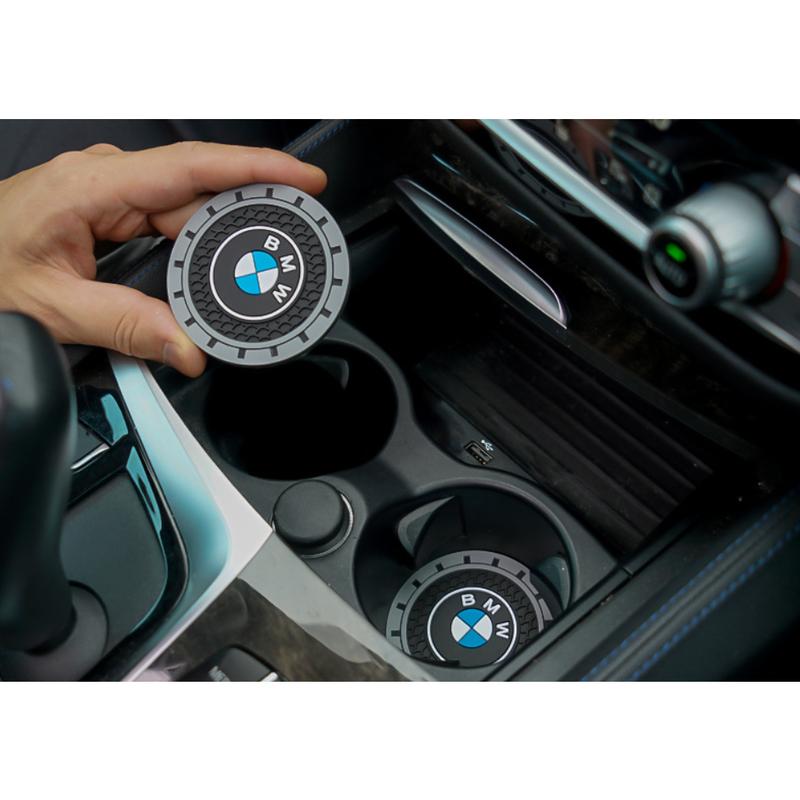2 pieces car coaster heat insulation creative storage slot mat car interior decoration supplies car storage mat 3
