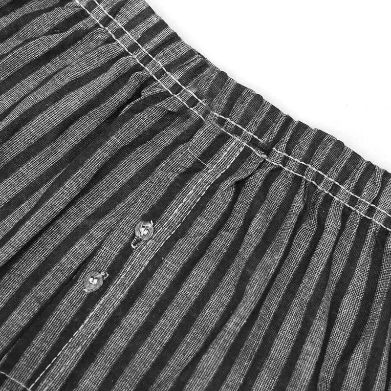 Product Introduction of Men's Cotton-Rich Boxer Shorts – Plain & Checked Designs with Button Fly (Sizes S-6XL) 13