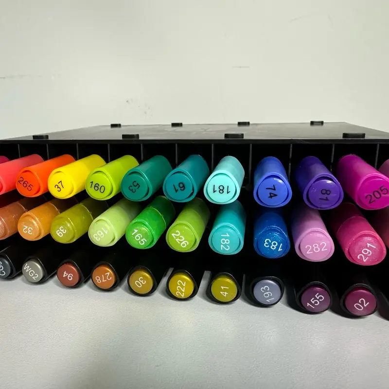 36 PK of Mixed Twinmarkers (Alcohol, Glitter, Metallic) 2