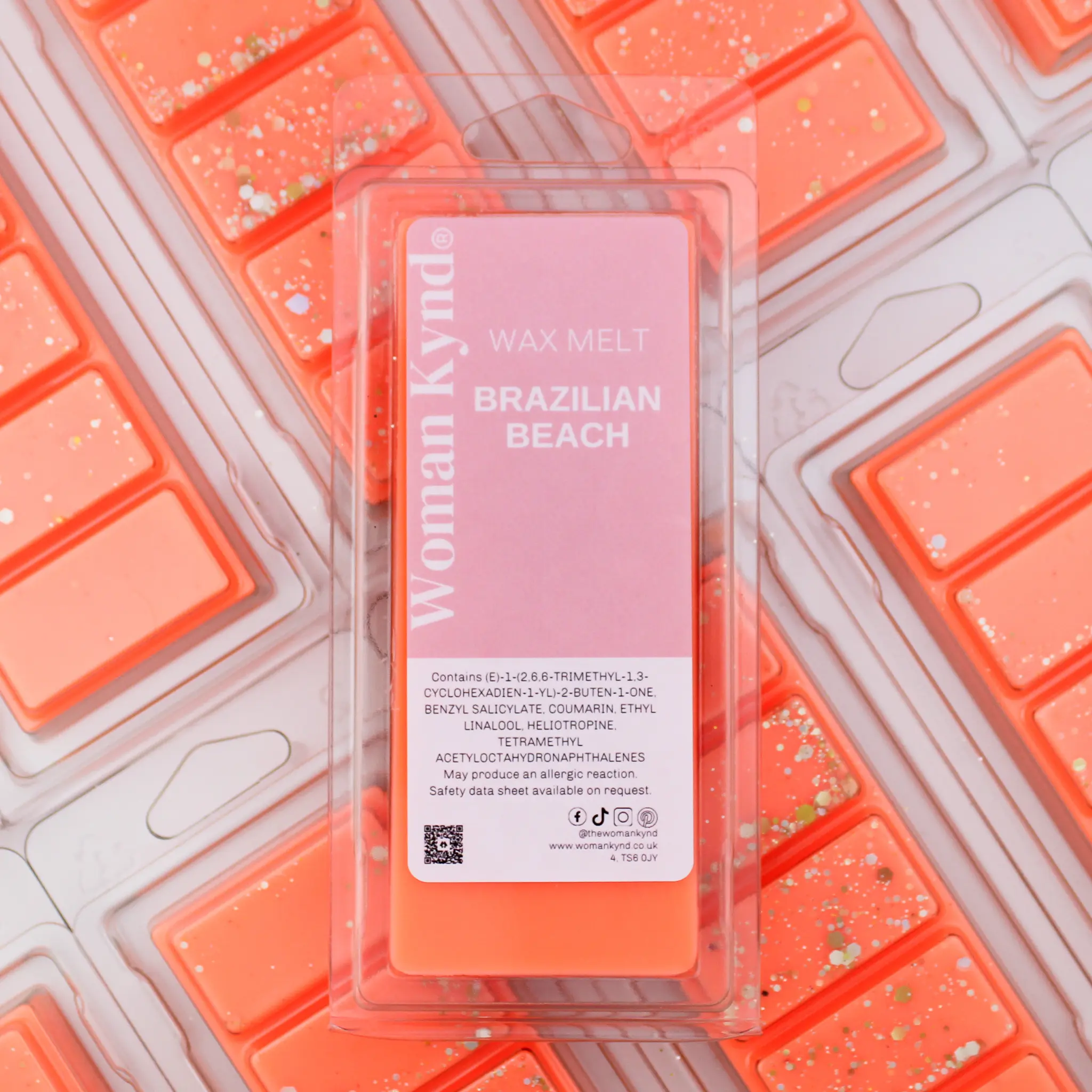Brazilian Beach Wax Melt  | 50g | Highly Scented | Home Fragrance