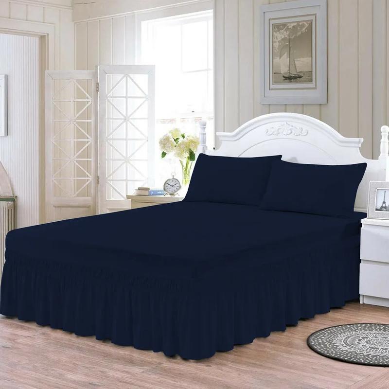 Extra Deep Fitted Valance Sheet Bed Sheets Single Double King Super King Size in Multiple Colors And Multiple Sizes ( Single, Double, King, Super King ) With Free Shipping and Free Return, Long lasting Quality fitted sheet deep fitted pillow  cases 9