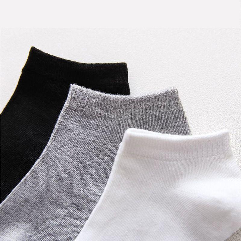 Product Introduction of 5Pairs Essential Comfort Ankle Socks - Breathable Soft & Durable - Women's Casual & Athletic Stockings Variety Pack Comfortable Fit Womenswear Day Everyday Solid Bridal 17