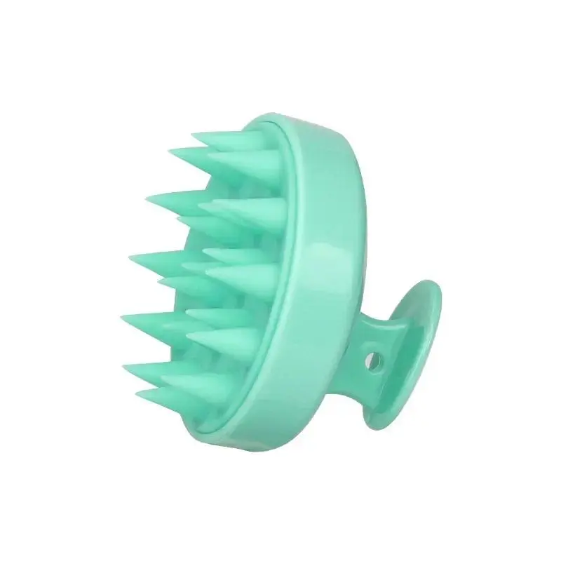 Silicone Shampoo Brush Head Scalp Massage Comb Hair Washing Comb Body Massage Brush Bath Shower Brush Salon Hairdressing Tool 2