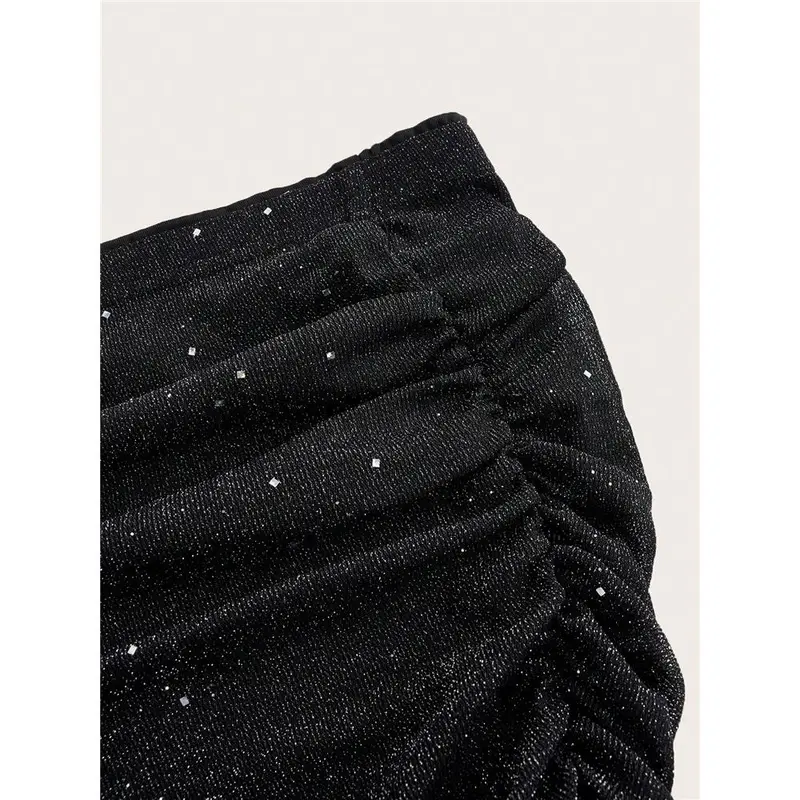 Skirt Concert Black Skirt Mini Party ' Women Size Plus Essnce tiktok - s Bodycon Skirt , Glitter Women Masquerade Ball 0