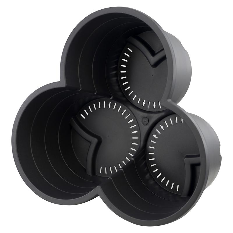GEEZY Set of 4 Black Stackable Trio Strawberry Planter Pot Vegetables Flowers Fruits Garden Patio Outdoor Self Watering Vertical Flower Pot 5