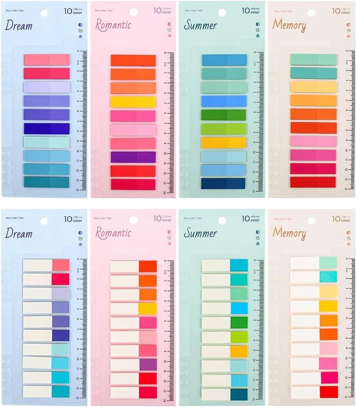 Sticky Adhesive Index Tabs Post it Sticky Notes Highlighter Flags Neon Page Book Mark PACK OF 6 2