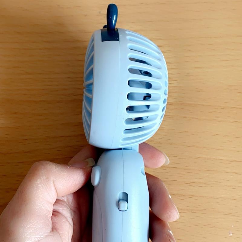 Handheld mini vertical fans small convenient strong wind fan with charger gift unisex summer fun 5