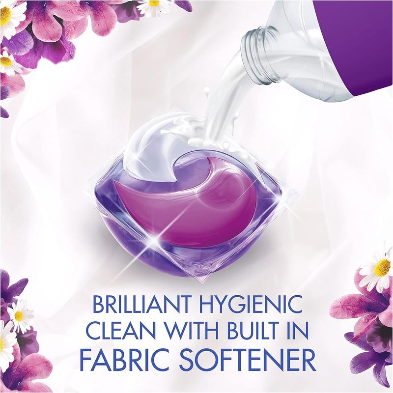 Bold All-in-1 Pods Washing Liquid Capsules Lavender & Camomile 108 Washes, Washing Detergent for Brilliant Cleaning with Built-in Fabric Softener 1