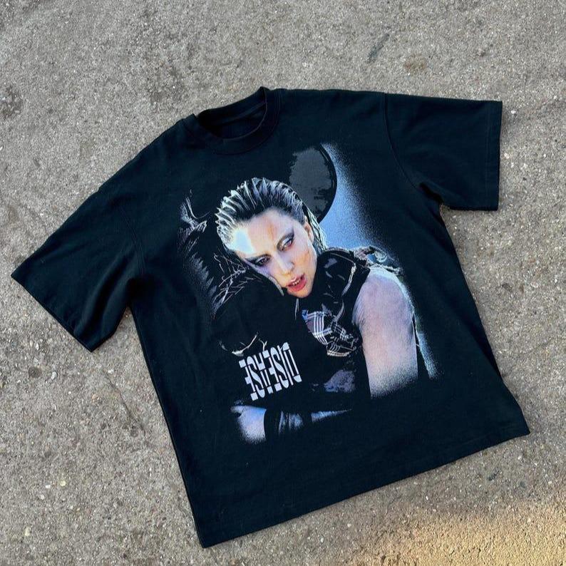 Lady Gaga DISEASE Heavyweight Loose Fit T-Shirt 1