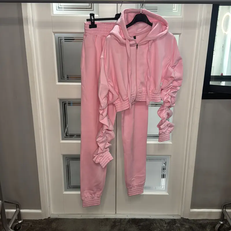 Premium Ruched Tracksuit All Colours 5