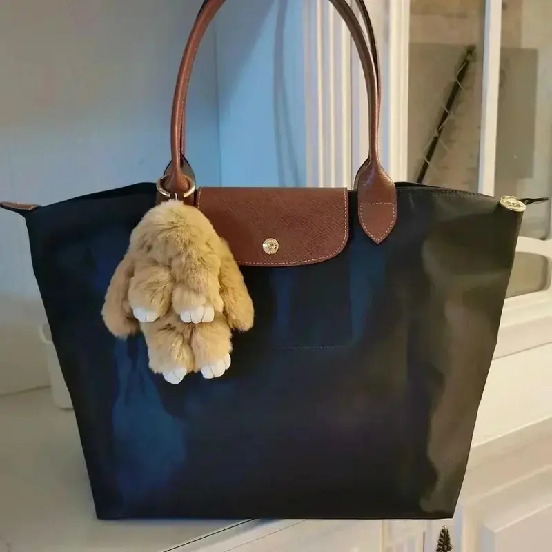 Women Folding Designer Fashion Casual Shoulder Bag High Quality Nylon Handbags Sac Large Capacity Classic Tote Bag New 2