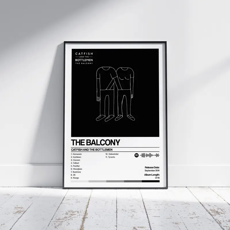Catfish And The Bottlemen | Custom Album Artwork Print | Unique Poster Wall Art for Music Fans etsy prints 5