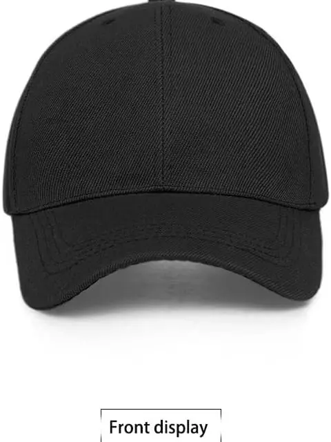 Men's Baseball Cap, Unisex Adjustable Baseball Cap Polo Golf Style Sports Sun Hat for Women's Men's 5