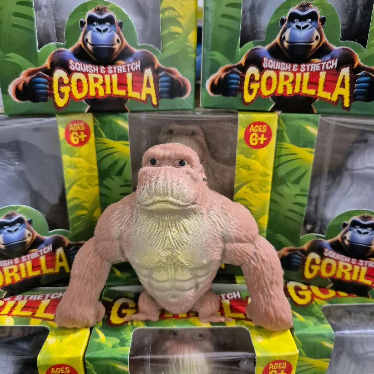 Squishy Stretchy Gorilla - Classic & Novelty Toy for Stress Relief
