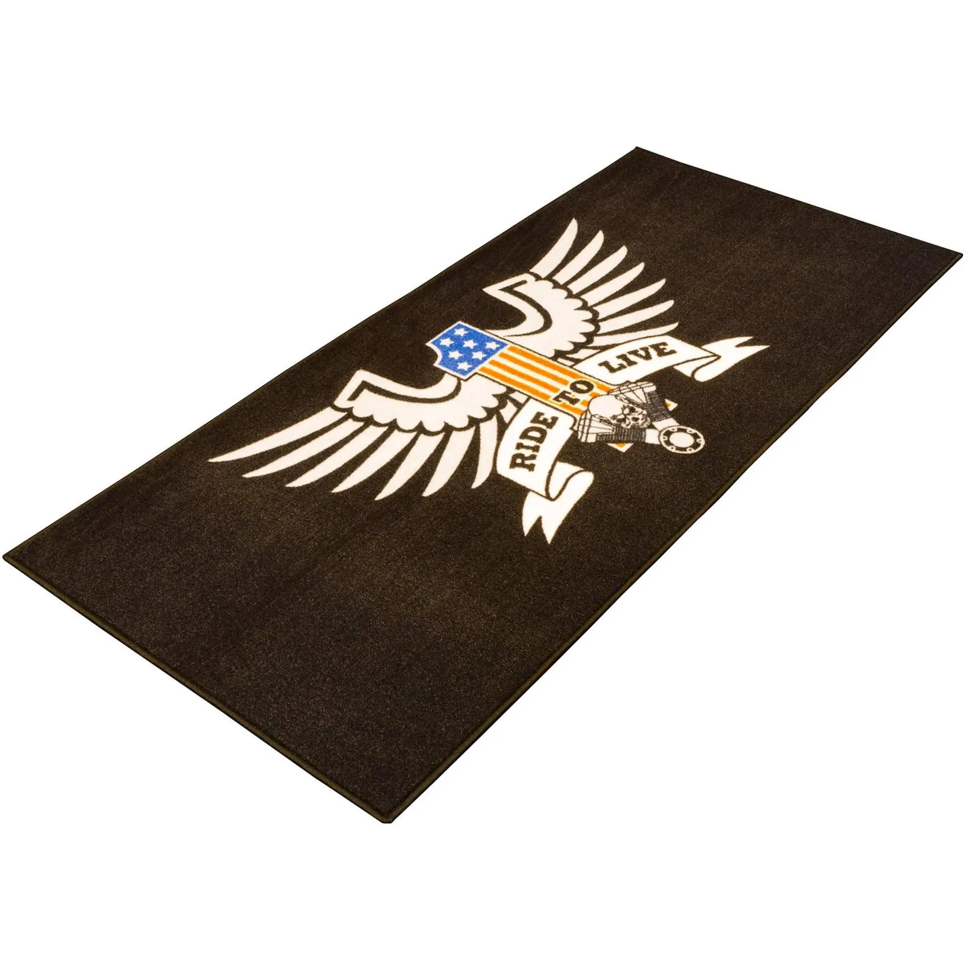 BikeTek Series 3 American Eagle Live To Ride Garage Mat 190 x 80cm