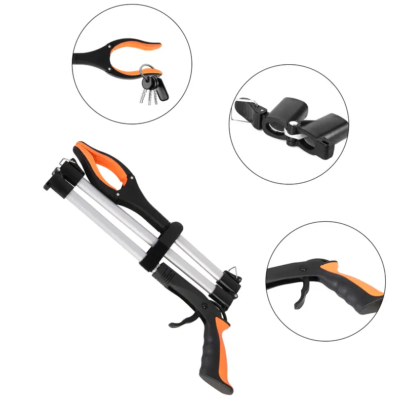 Extra Long Grabber with Magnet - Convenient Trash Grabber - Light & Handy Reaching Tool for Seniors 5